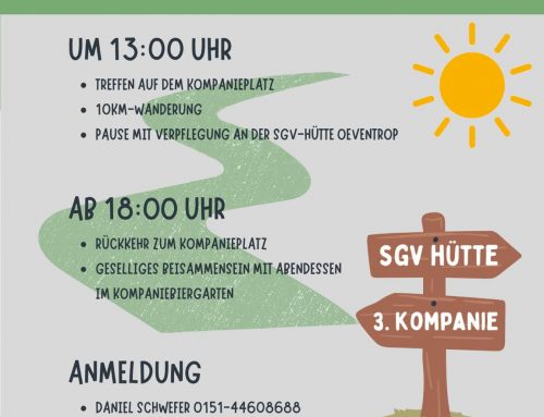 Wandertag der Dritten Kompanie am 04.10.25