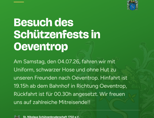 Besuch des Schützenfestes in Oeventrop